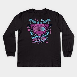 Bite Me Kids Long Sleeve T-Shirt